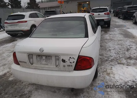 2004 Nissan Sentra 1.8S z USA, uszkodzony, nr VIN 3N1CB51D14L879073